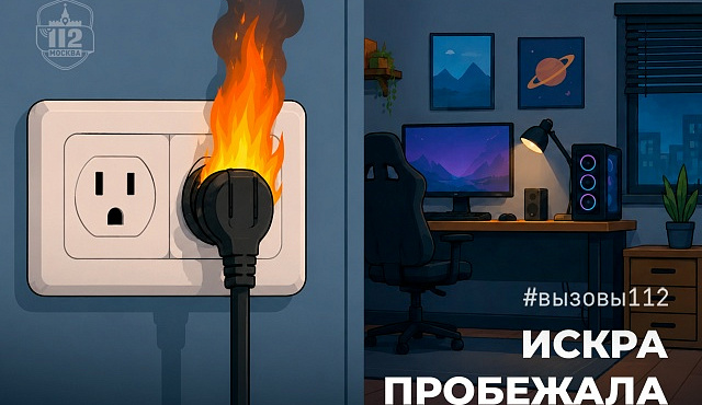 Искра пробежала